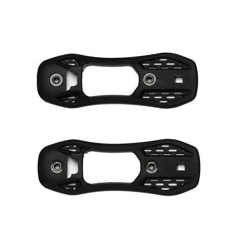 ARBOR Acacia Black Toe Strap Pair